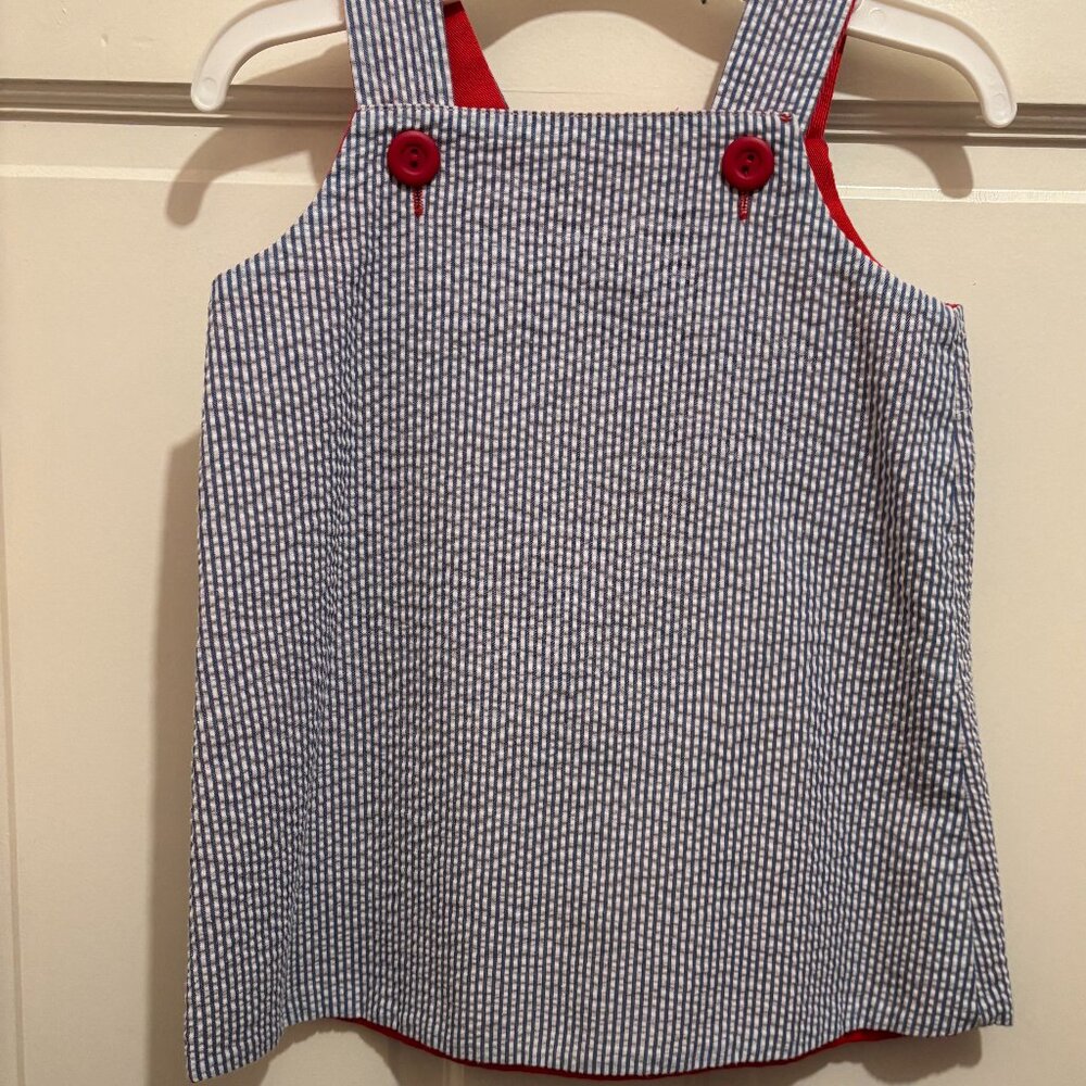 Toddler girls Bailey Boys reversible sailboat jumper size 18mths - Picture 2 of 6